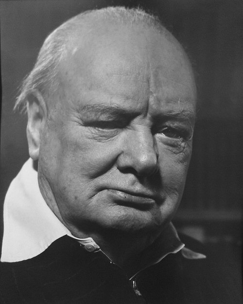 Philippe Halsman, Sir Winston Churchill