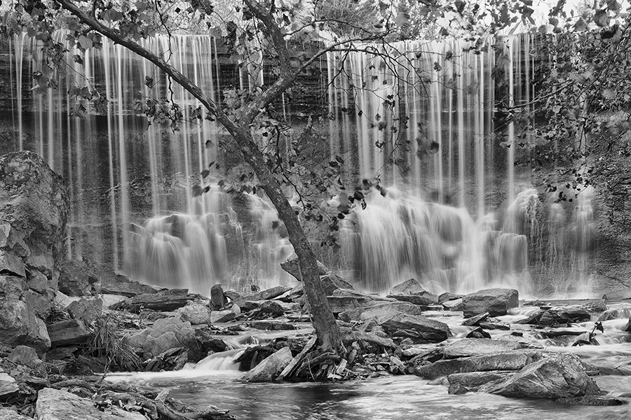 Gerald Hill, Cowley County Waterfall