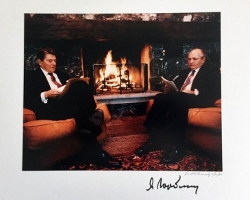 David hume Kennerly, Reagan and Gorbachev's Fireside Summit