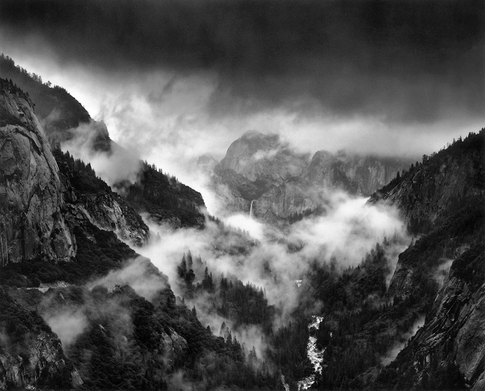 Alan Ross, Bridalveil Fall, Storm | Afterimage Gallery