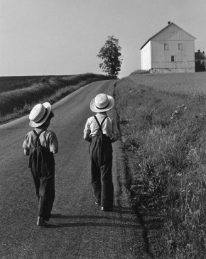 George Tice, Two Amish Boys