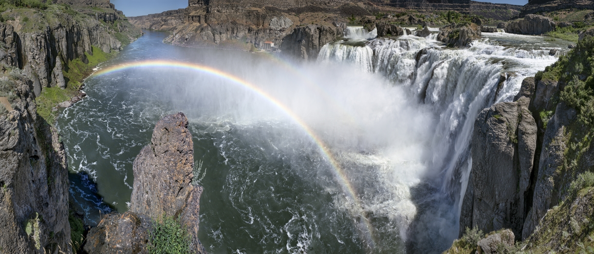 James Baker, Spring Runoff, Shoshone Falls | Afterfimage Gallery