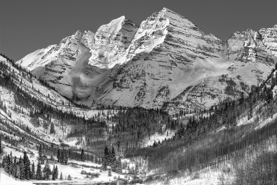 Gerald Hill, Winter Wonderland, Maroon Bells