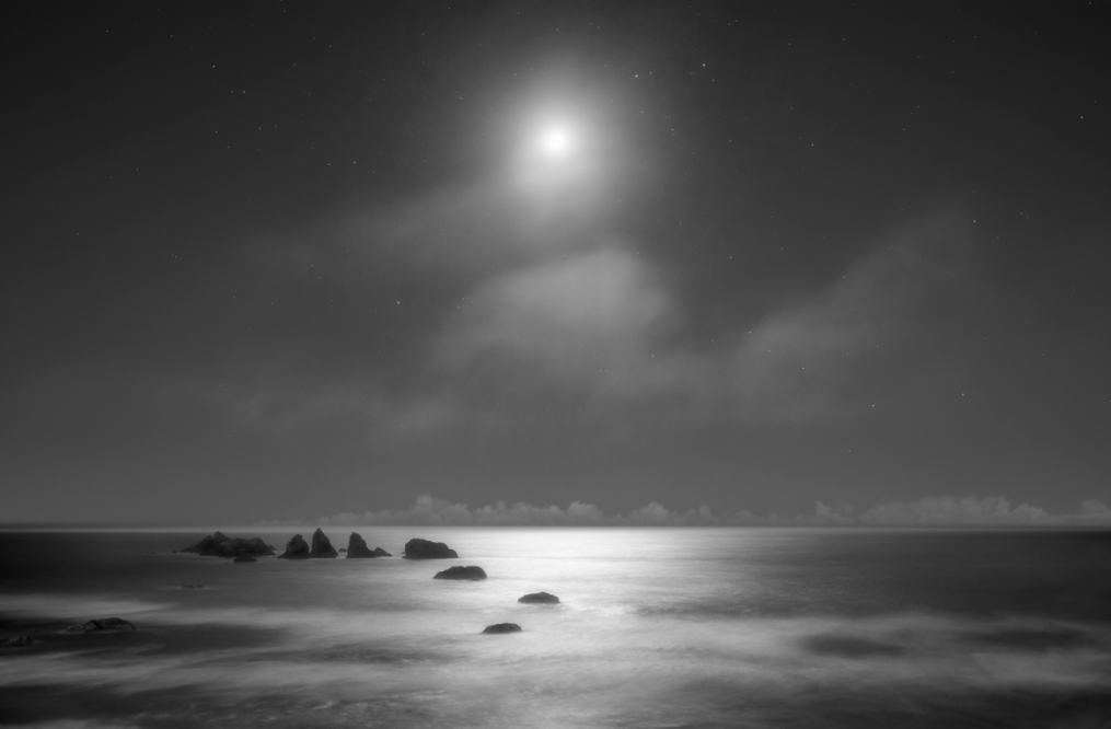 Brian Kosoff, Bandon Beach, Night | Afterimage Gallery