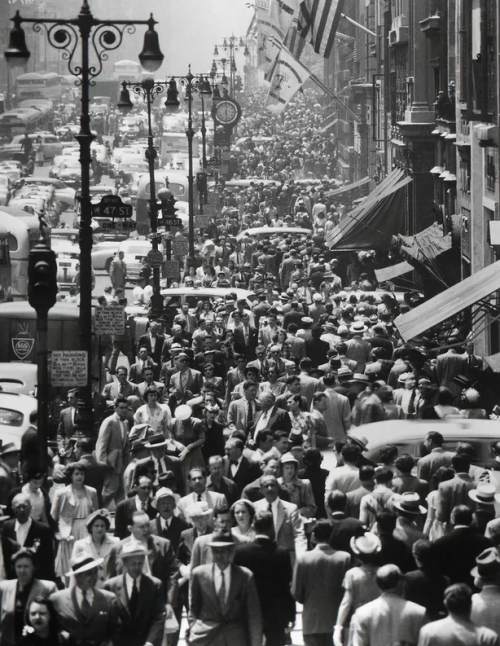 Andres Feininger, Midtown Fifth Avenue | Afterimage Gallery