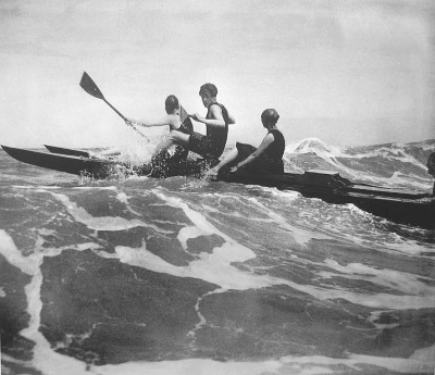 Jacques Henri Lartigue, Rico Broadwater, Gugy Kuhn and Lisbeth Thomas