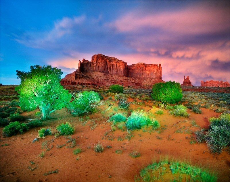 William Lesch, Clearing Storm, Monument Valley