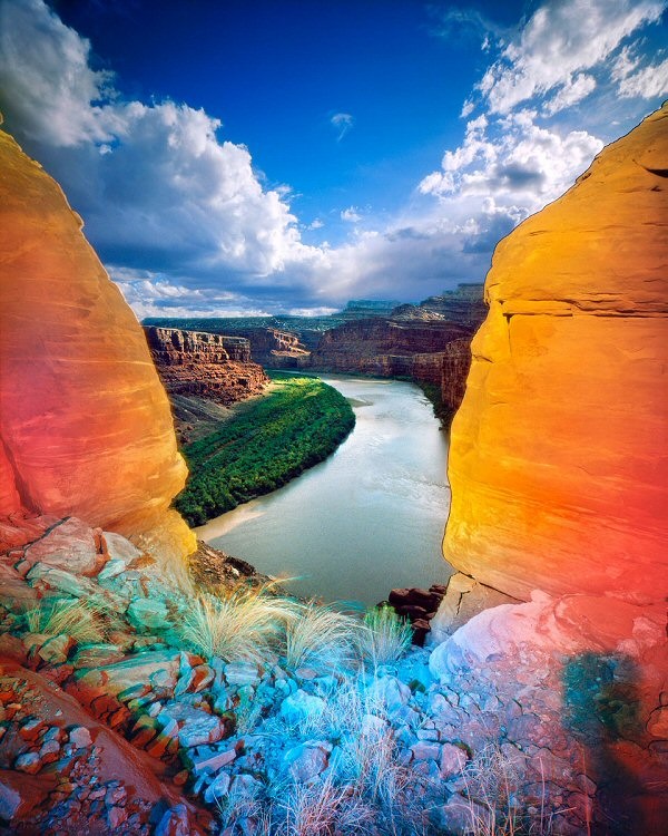 William Lesch, Colorado River beneath Dead Horse Point