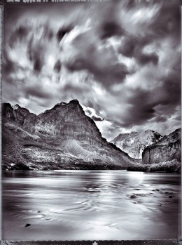 William Lesch, Stormclouds Appraoching Whitmore Wash