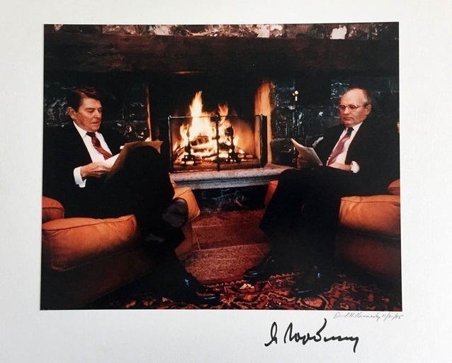 David Hume Kennerly, Reagan and Gorbachev